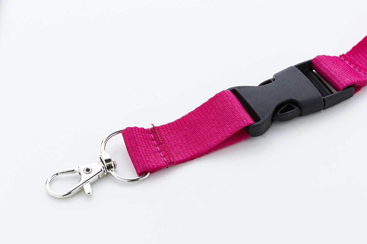 Revent Plus RPET lanyard růžová