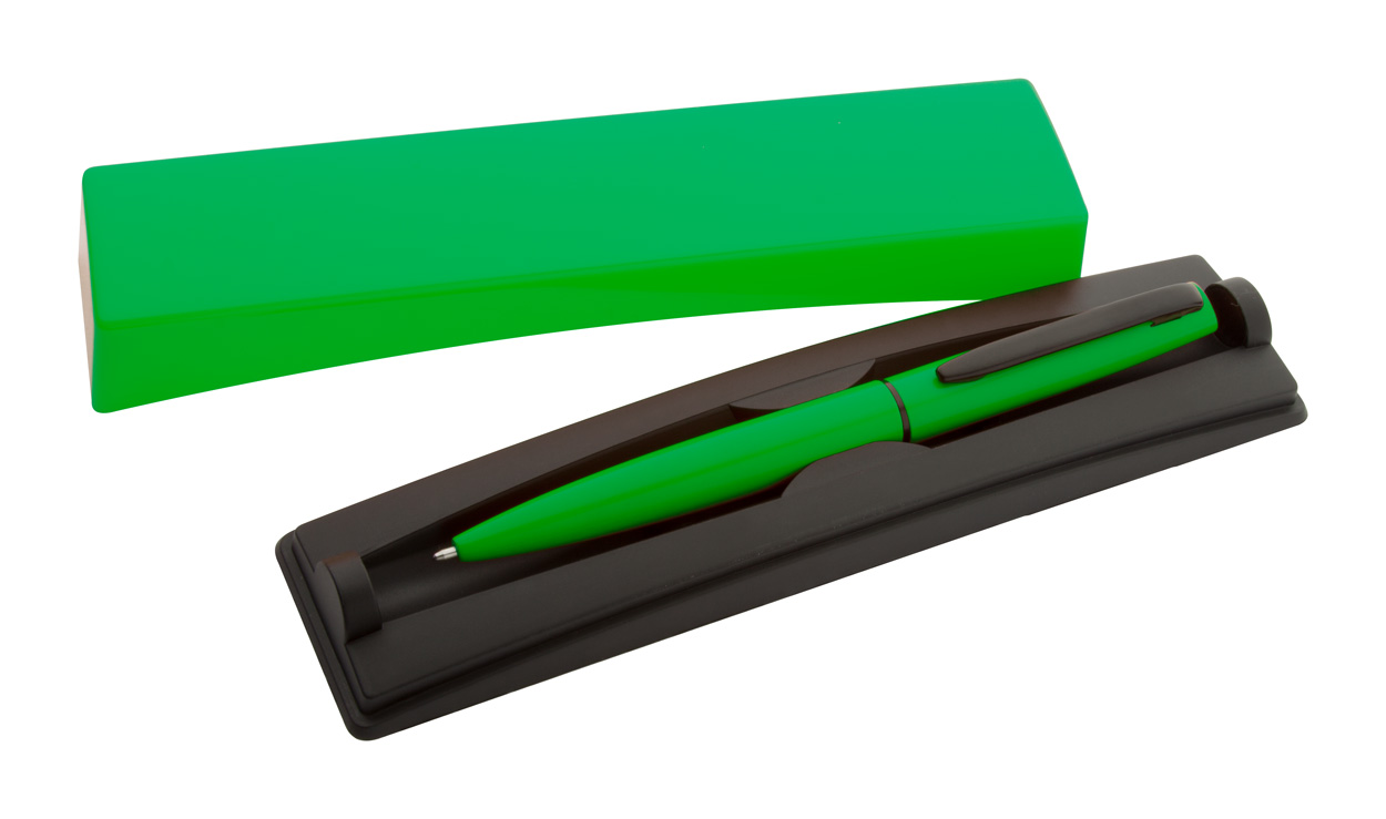 Promo  Rossi aluminijska kemijska olovka i olovka za zaslon, bijele boje