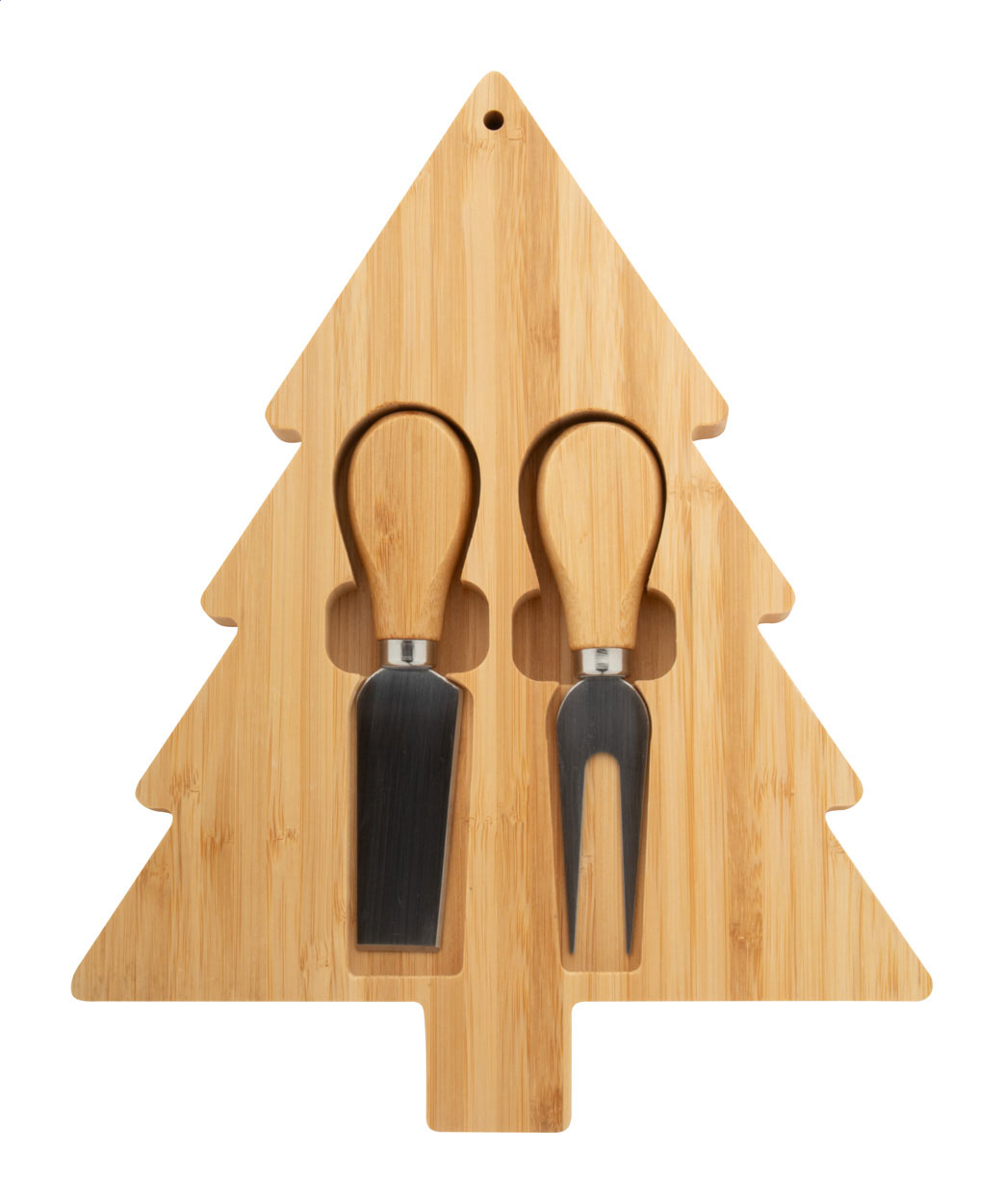 Jarlsberg - set Noël de couteaux à fromage