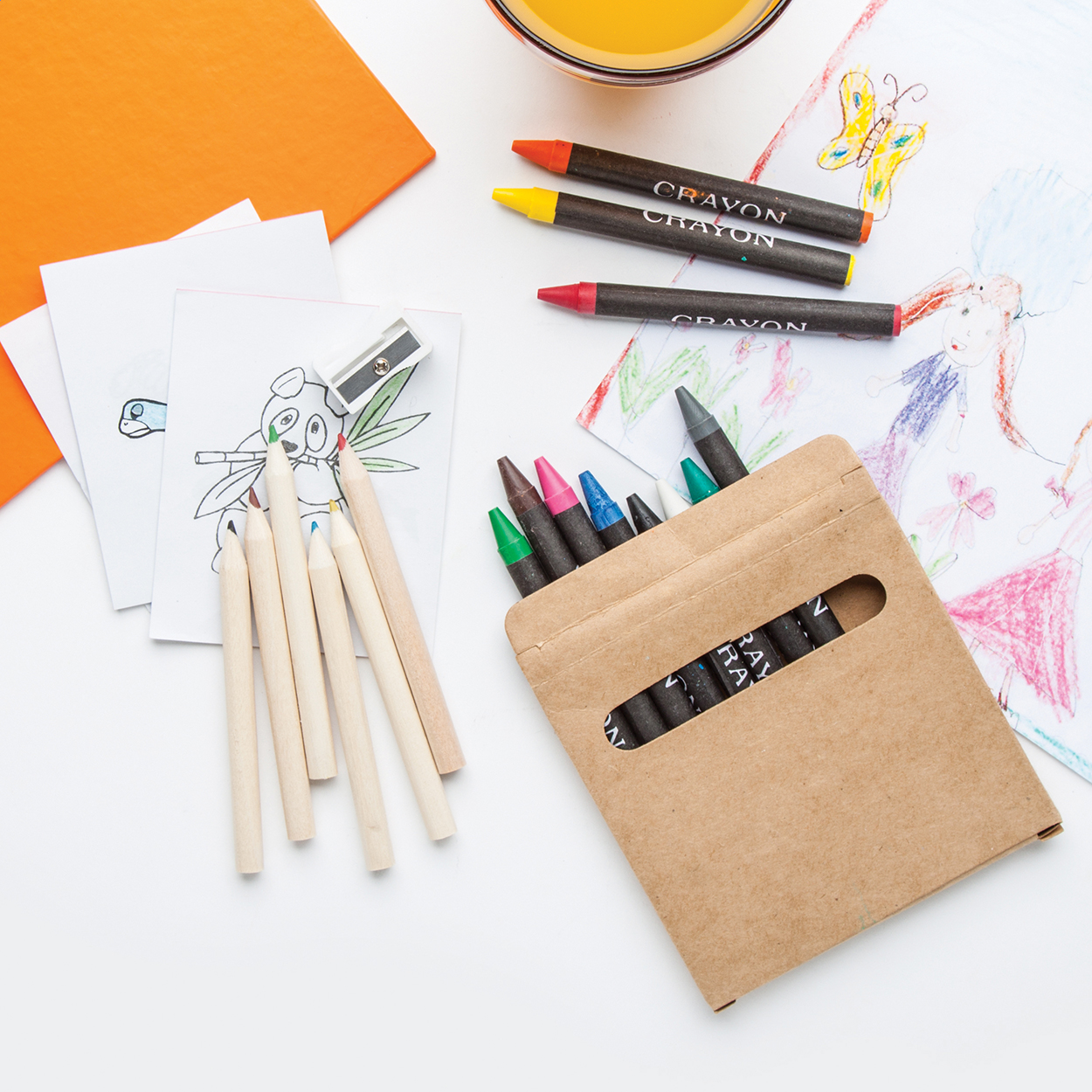Lola - set de 12 pastels de couleurs