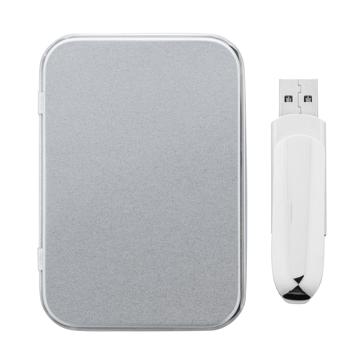 Gigax OTG USB flash disk stříbrná