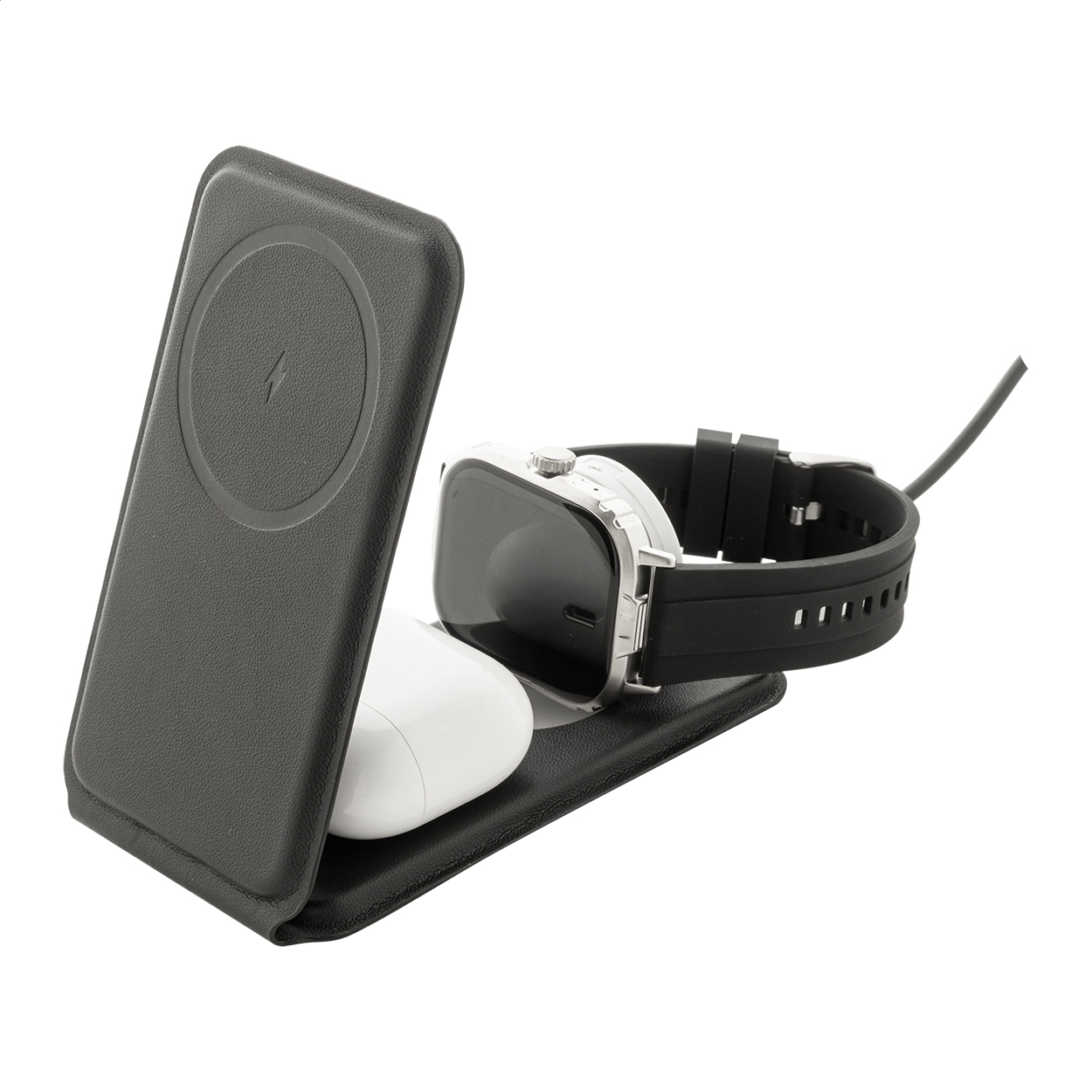 LuxCharge Stand - Porte-mobile RPU avec chargeur sans fil