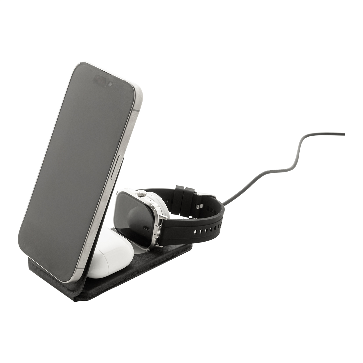 LuxCharge Stand - Porte-mobile RPU avec chargeur sans fil