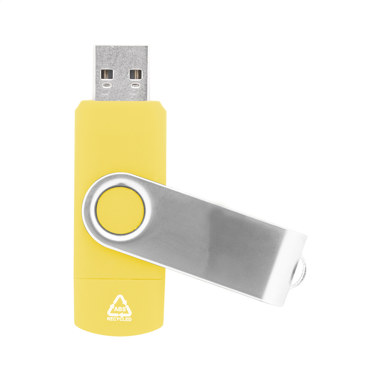 TwistDrive Plus USB flash disk RABS OTG žlutá
