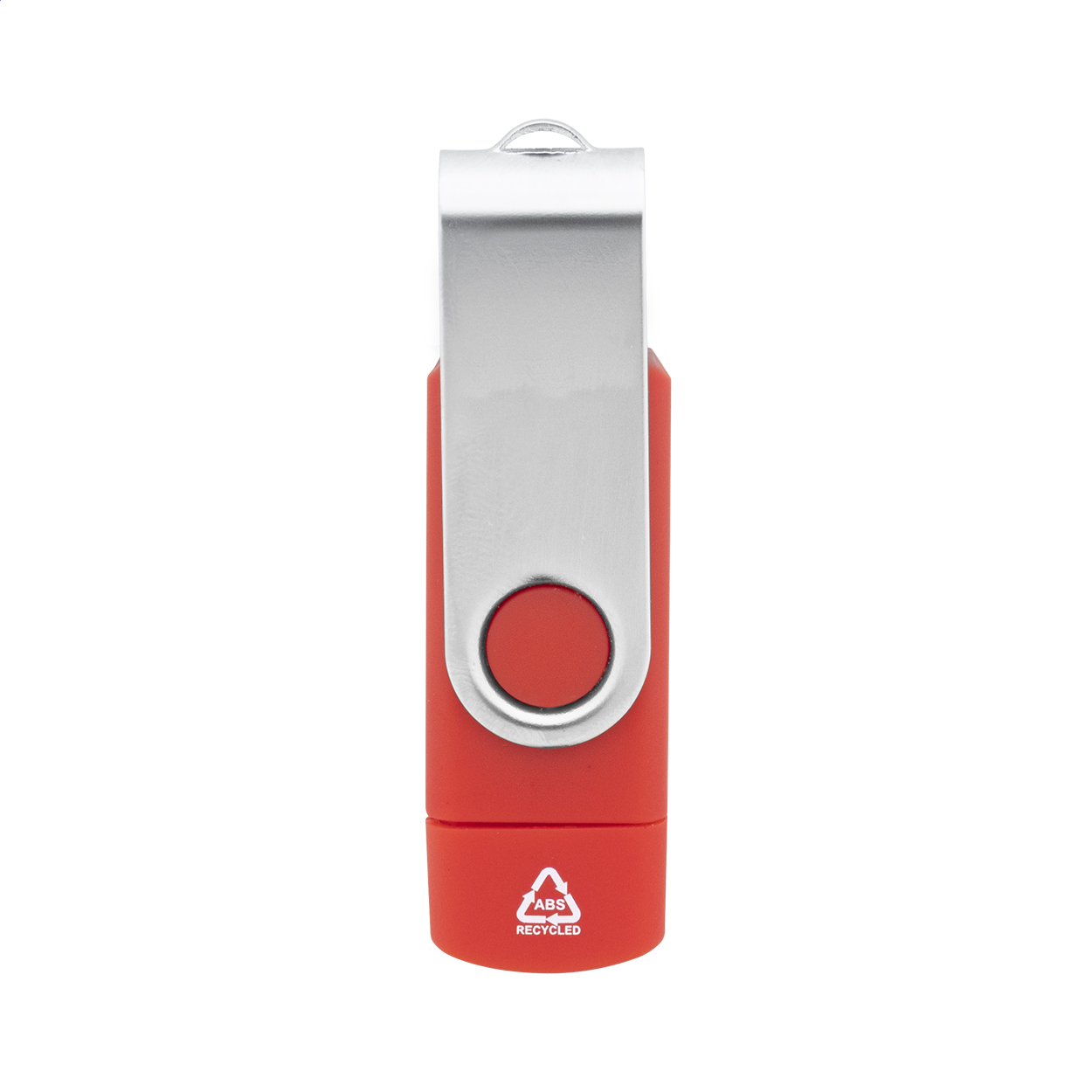 TwistDrive Plus USB flash disk RABS OTG červená