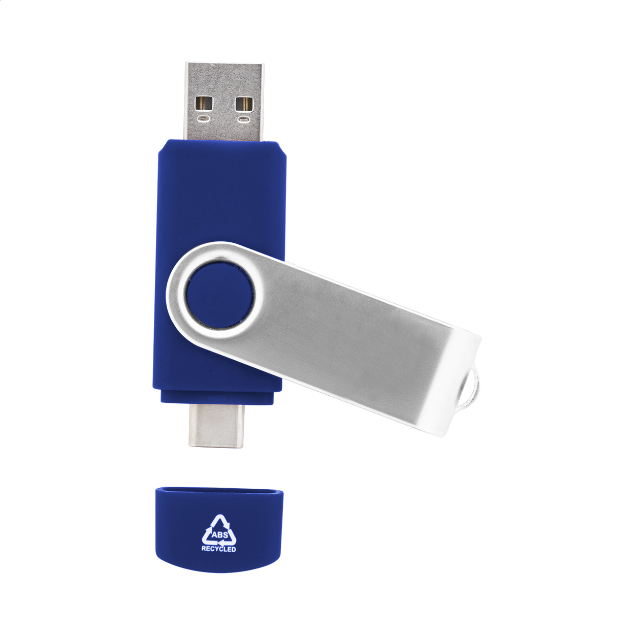 TwistDrive Plus USB flash disk RABS OTG modrá