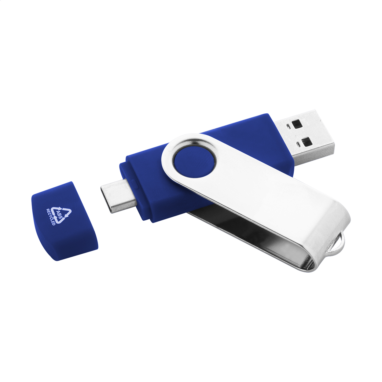 TwistDrive Plus USB flash disk RABS OTG modrá