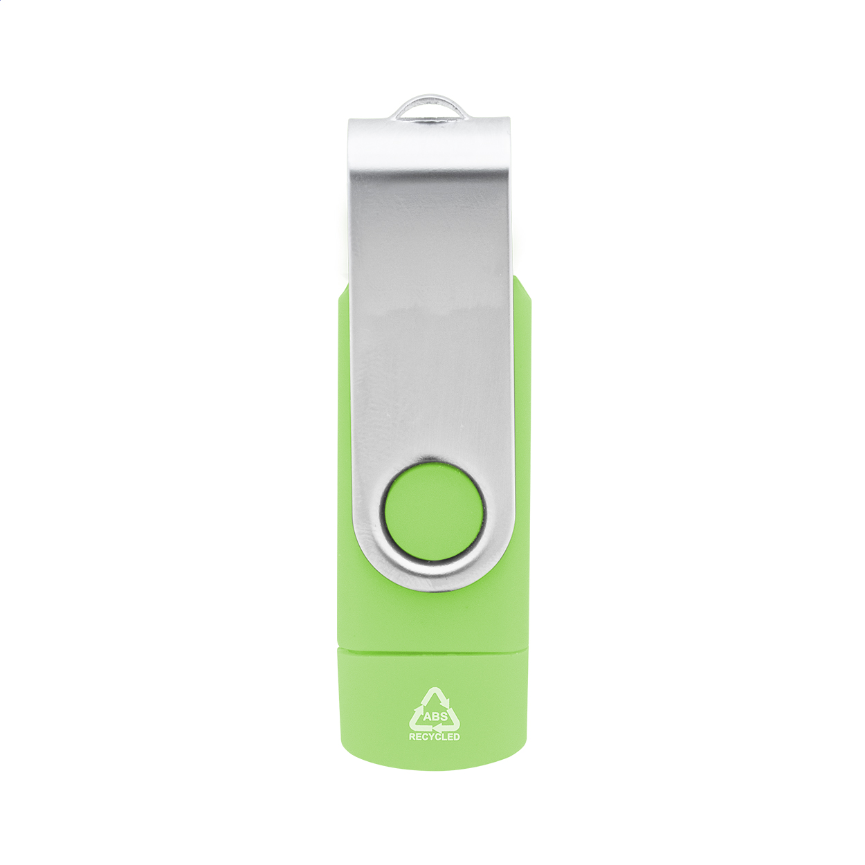 TwistDrive Plus USB flash disk RABS OTG zelená