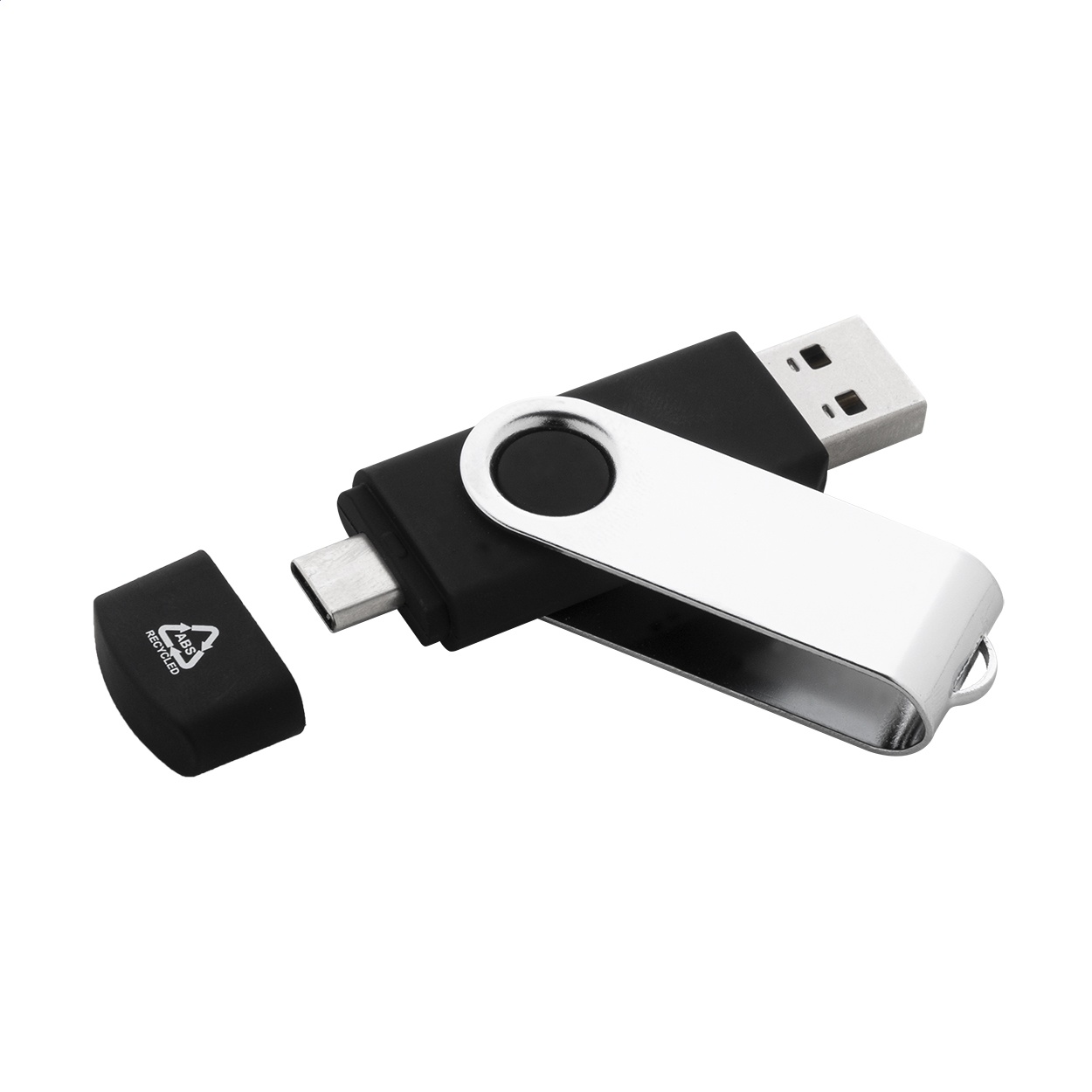 TwistDrive Plus USB flash disk RABS OTG černá