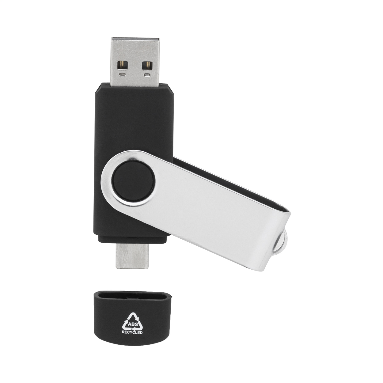 TwistDrive Plus USB flash disk RABS OTG černá