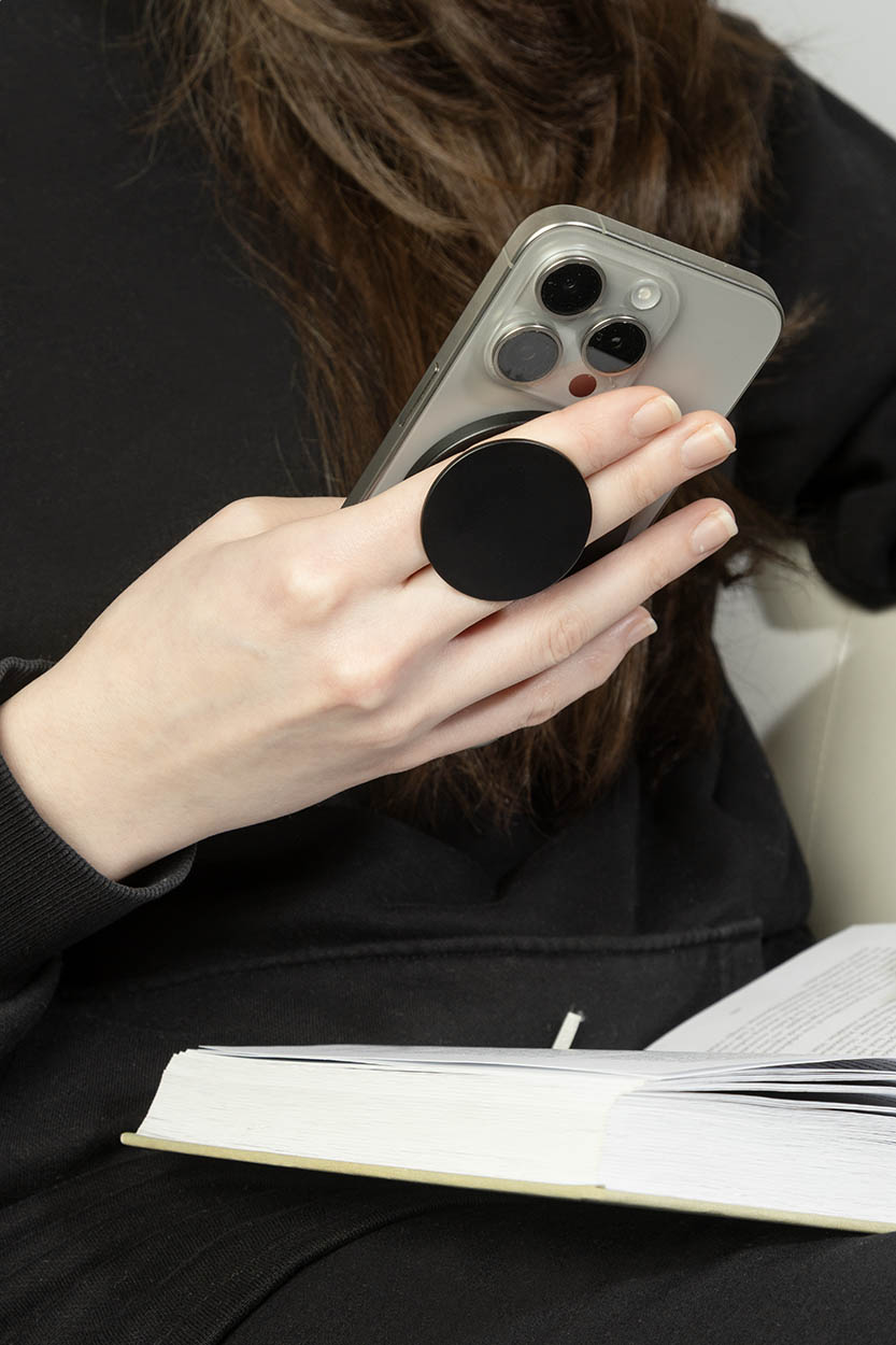 Support magnétique pour téléphone portable en RABS Magobik