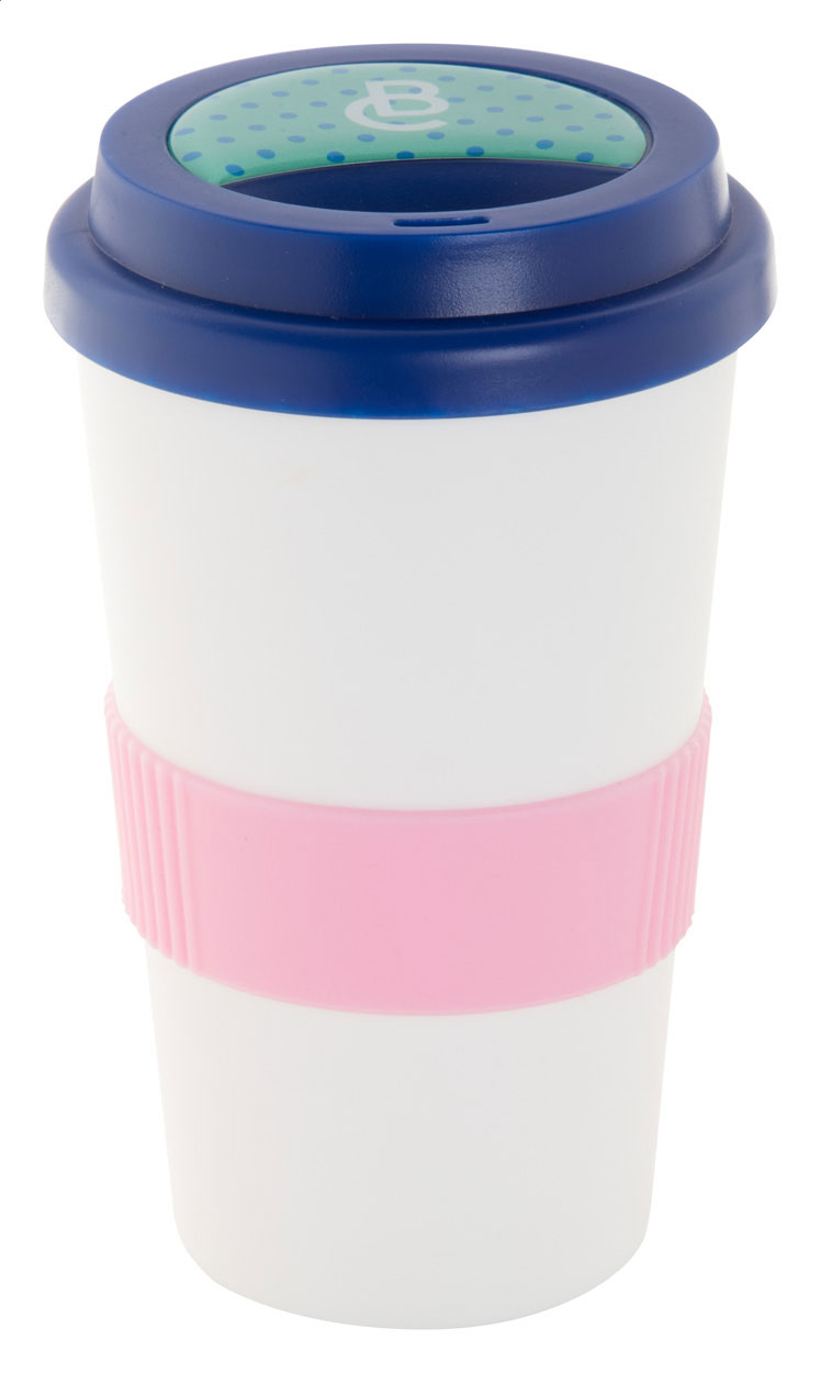 CreaCup termo hrnek na zakázku růžová